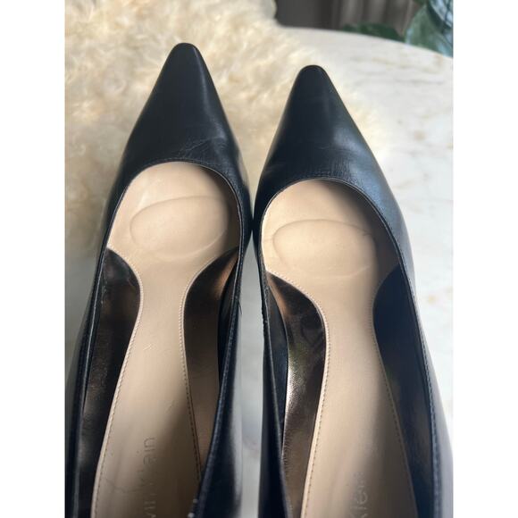 Calvin Klein Black Dolly Mid-Height Classic Point Toe Heels - Picture 7 of 15